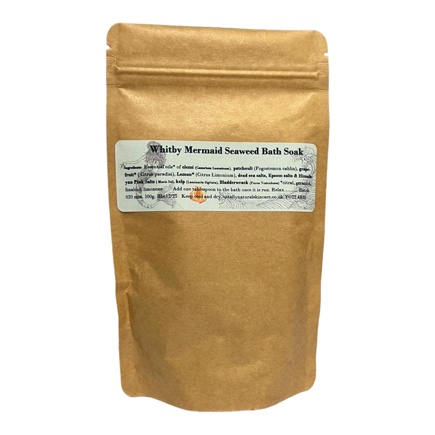 Whitby Mermaid Seaweed Bath Soak