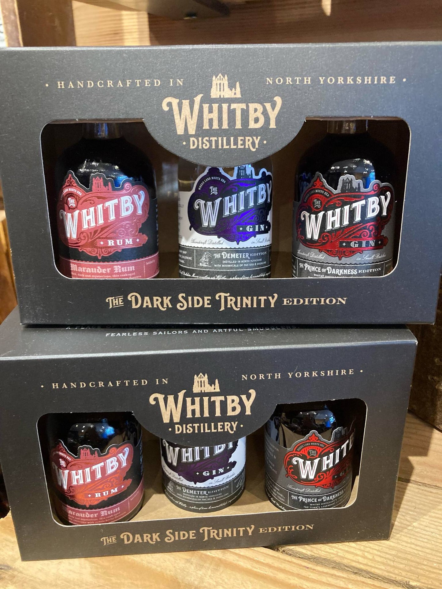 Whitby Gin The Dark Side Trilogy edition Gift Set