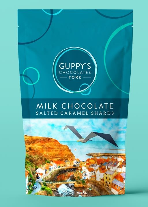 Milk Chocolate Salted Caramel Shards