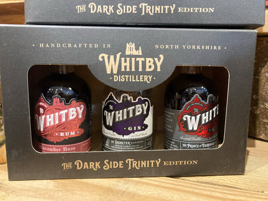 Whitby Gin The Dark Side Trilogy edition Gift Set