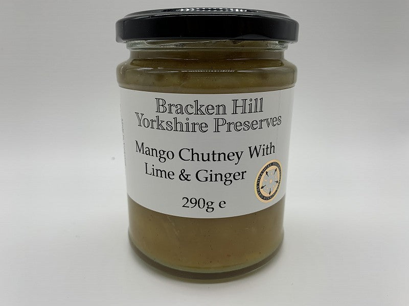 Bracken Hill Mango Chutney with Lime and Ginger