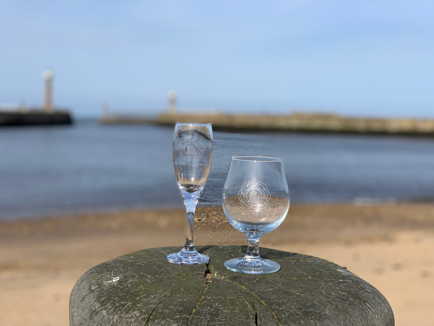 Whitby Hampers Gin Glass