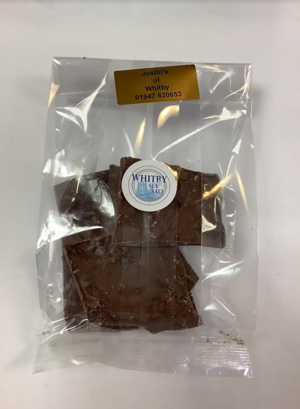 Justin's Chocolate with Whitby Sea Salt