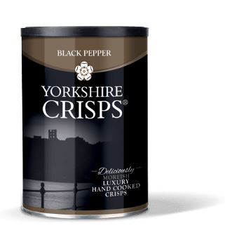 Yorkshire Crisps Black Pepper