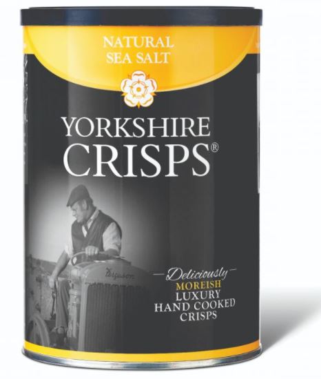 Yorkshire Crisps Natural Sea Salt