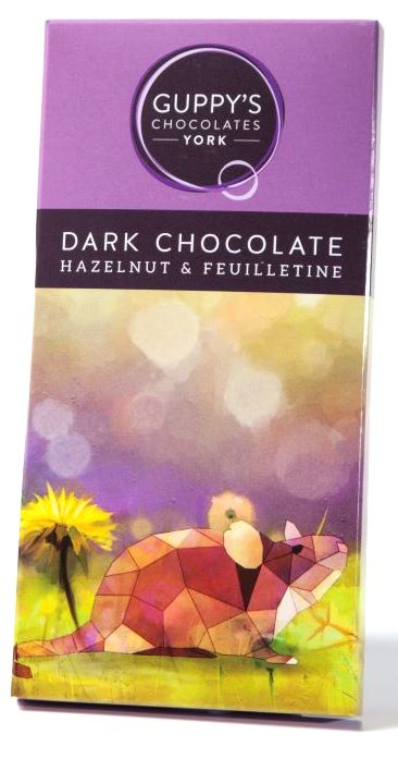 Dark Chocolate with Hazelnut and Feuilletine